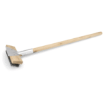 Reinigungsbürste mit Schaber, 75 cm, mit Stahlborsten 2,5 cm, Holz, Stahl - 2295810 - 2295810