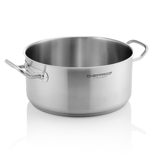 Bratentopf CHEFPROOF, Ø 34 cm, 9 ltr., Chromnickelstahl 18/10 - 2315340 - 2315340