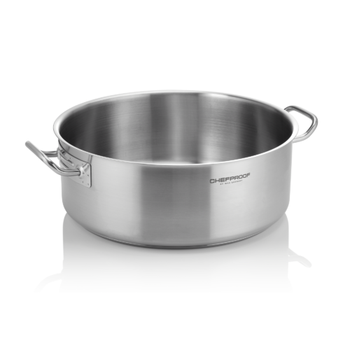 Bratentopf CHEFPROOF, Ø 40 cm, 18,5 ltr., Chromnickelstahl 18/10 - 2315400 - 2315400