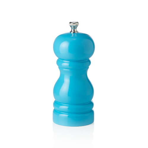 Salzmühle mit Keramikmahlwerk CLASSIC MILL, Höhe 11 cm, türkis glänzend, Holz - 2426011 - 2426011