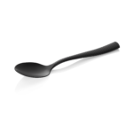 Menülöffel Set ONYX SHADOW, 20 cm, strukturierte Oberfläche, PVD Beschichtung schwarz, Set á 12 Stück, Chromnickelstahl 18/10 - 289002 - 289002