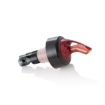 Ausgießer Set 2,0 cl, schwarz, Set á 12 Stück, Kunststoff, Edelstahl - 3210020 - 3210020