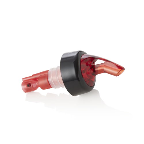 Ausgießer Set, 3,0 cl, rot, Set á 12 Stück, Kunststoff, Edelstahl - 3210030 - 3210030 Ausgießer Set, 3,0 cl, rot, Set á 12 Stück, Kunststoff, Edelstahl - 3210030 - 3210030