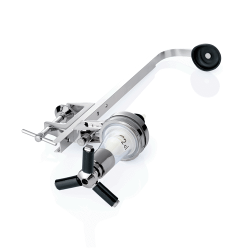 Regalhalterung für Flaschen, verstellbar 24 bis 34 cm, mit 2 cl Dosiergerät, Aluminium, Kunststoff - 3211002 - 3211002 Regalhalterung für Flaschen, verstellbar 24 bis 34 cm, mit 2 cl Dosiergerät, Aluminium, Kunststoff - 3211002 - 3211002