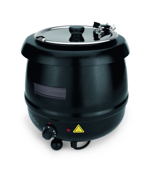 Elektro Suppentopf, 8 ltr., Ø 32 cm, Höhe 37,5 cm, Stahl, Edelstahl - 3410110