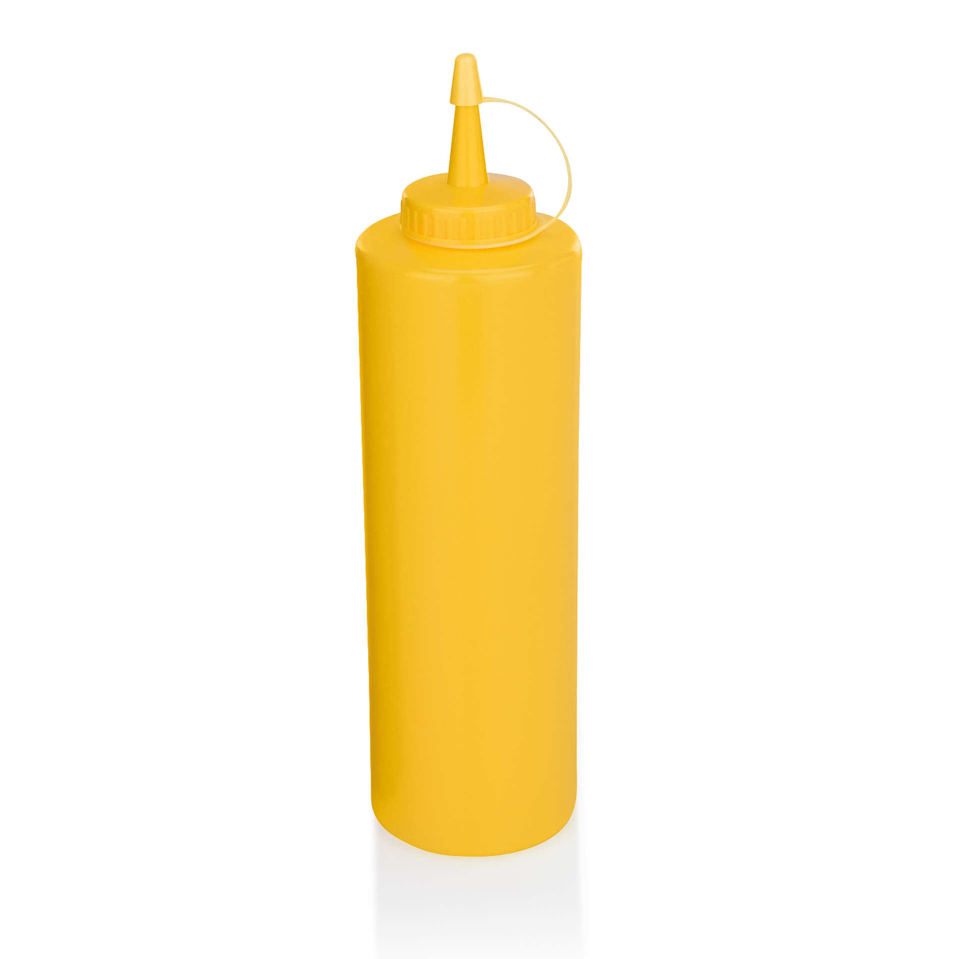 Quetschflasche Set, Ø 7 cm, 0,7 ltr., gelb, Set á 6 Stück, Polyethylen - 3731001 - 3731001 Quetschflasche Set, Ø 7 cm, 0,7 ltr., gelb, Set á 6 Stück, Polyethylen - 3731001 - 3731001