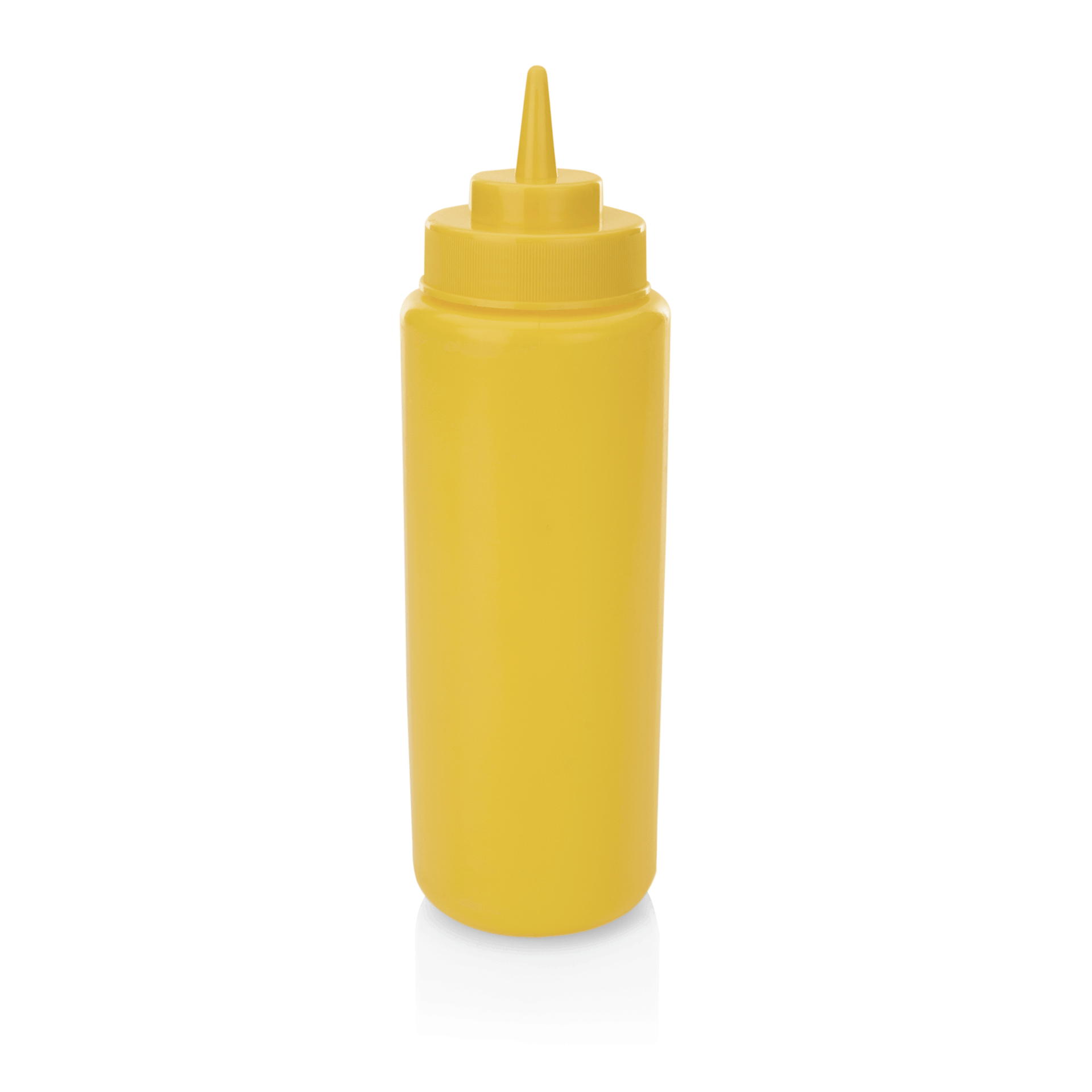 Quetschflasche Set, Ø 8 cm, 0,95 ltr., gelb, Set á 6 Stück, Polyethylen - 3736001 - 3736001 Quetschflasche Set, Ø 8 cm, 0,95 ltr., gelb, Set á 6 Stück, Polyethylen - 3736001 - 3736001