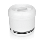 Eisbox, Ø 21 cm, Höhe 22 cm, 4 ltr., doppelwandig, weiß, Polypropylen - 3767400 - 3767400