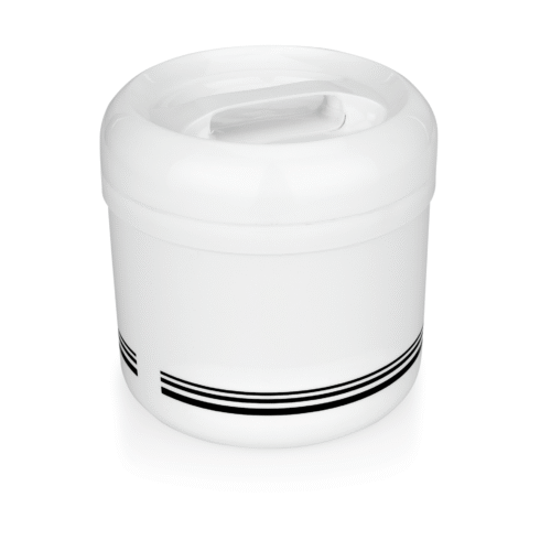 Eisbox, Ø 21 cm, Höhe 22 cm, 4 ltr., doppelwandig, weiß, Polypropylen - 3767400 - 3767400