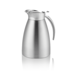 Isolierkanne, 1 ltr., Ø 12,5 cm, Höhe 20,5 cm, Chromnickelstahl 18/8