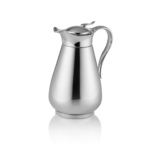 Isolierkanne, 0,6 ltr., Ø 10,5 cm, Höhe 10,5 cm, Chromnickelstahl 18/8