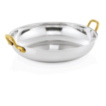 Servierpfanne, 2,3 ltr., Ø 24 cm, Messing, Chromnickelstahl - 4012240 - 4012240