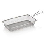 Servier- und Frittierkorb, 28 x 16 x 5 cm, Chromnickelstahl - 4020028 - 4020028