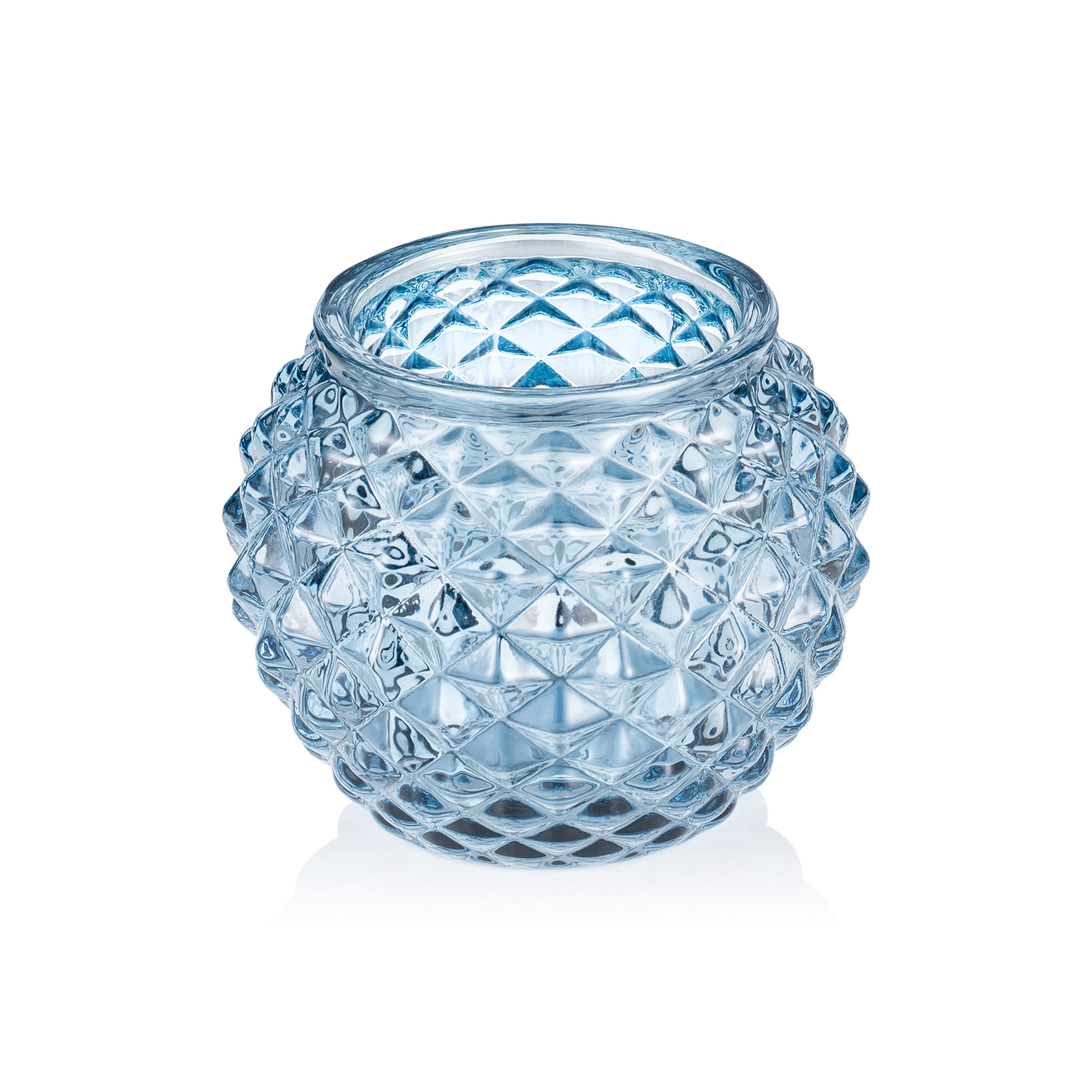 Ball Steel Blue YUYU, Ø 7,5 cm, Höhe 6 cm, Glas - 4116007 - 4116007 Ball Steel Blue YUYU, Ø 7,5 cm, Höhe 6 cm, Glas - 4116007 - 4116007