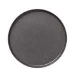 Teller Set ROCKZZERO, flach, Ø 33 cm, stone grey, Set á 4 Stück, Steinzeug - 452201033 - 452201033