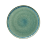 Teller Set ROCKZZERO, flach, Ø 33 cm, myrtle green, Set á 4 Stück, Steinzeug - 452301033 - 452301033