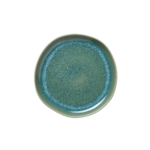 Teller Set ROCKZZERO, flach, Ø 22 cm, myrtle green, Set á 6 Stück, Steinzeug - 462301022 - 462301022