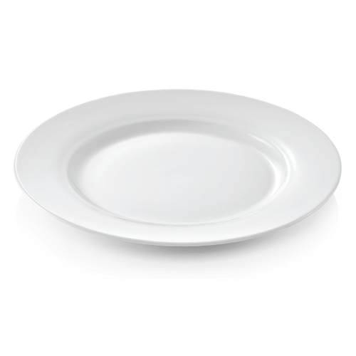 Teller Set, flach, Ø 27 cm, Set á 12 Stück, Porzellan - 4831270 - 4831270