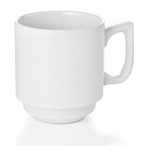 Becher Set, Ø 8 cm, 250 ml, Set á 6 Stück, Porzellan - 4847025 - 4847025