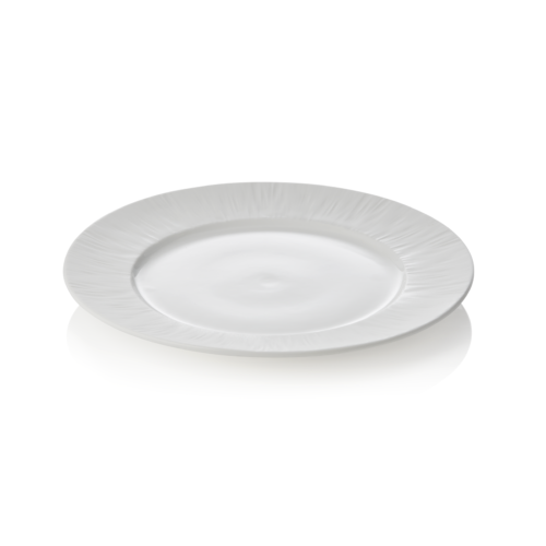 Teller Set MAYA SHIRO, flach, Ø 22 cm, weiß, Set á 4 Stück, Porzellan - 4850022 - 4850022