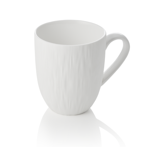 Becher Set MAYA SHIRO, Ø 8,5 cm, 330 ml, weiß, Set á 4 Stück, Porzellan - 4850833 - 4850833