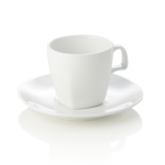 Cappuccinotasse mit Untertasse Set, 180 ml, Set á 4 Stück, Porzellan - 4858218 - 4858218