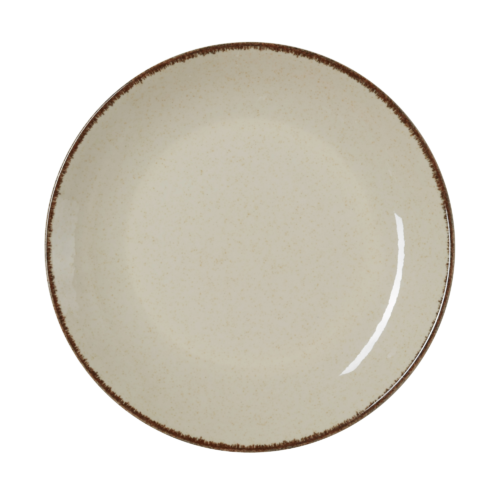 Teller Set SMILLA SAND, flach, Ø 27 cm, sand, Set á 6 Stück, Porzellan - 4887127 - 4887127