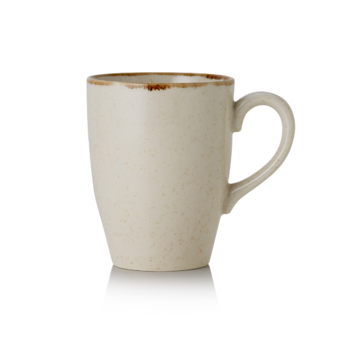 Becher Set SMILLA SAND, 350 ml, sand, Set á 6 Stück, Porzellan - 4887735 - 4887735