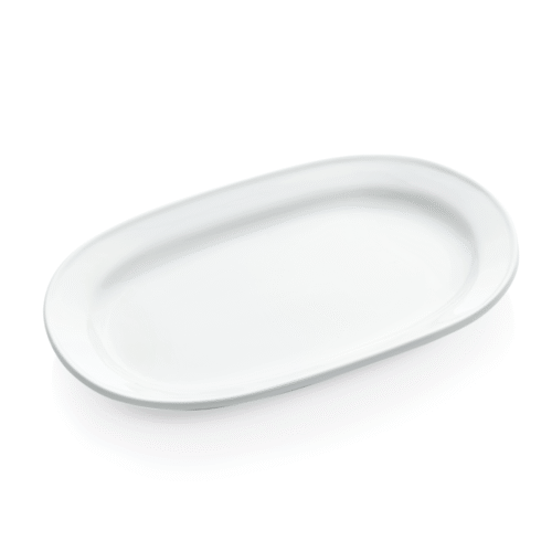 Platte Set, 36 x 21 cm, Set á 2 Stück, Porzellan - 4928350 - 4928350