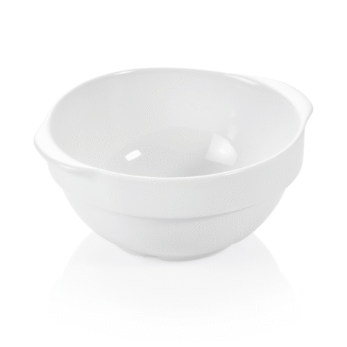 Schale Set, mit Lappengriffen, 0,75 ltr, Ø 17 cm, Set á 4 Stück, Porzellan - 4968170 - 4968170
