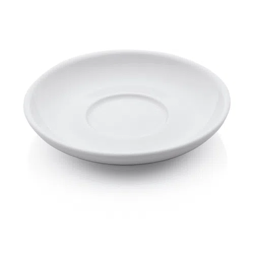 Cappuccino Untertasse Set ITALIA WHITE, für 4999 020, Set á 6 Stück, Porzellan - 4999003 - 4999003