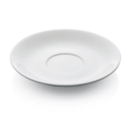 Caffè Latte Untertasse Set ITALIA WHITE, für 4999 035, Set á 6 Stück, Porzellan - 4999005 - 4999005