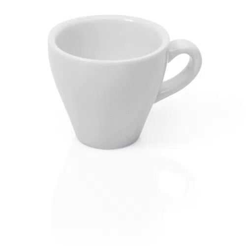 Espresso Obertasse Set ITALIA WHITE, 90 ml, Set á 6 Stück, Porzellan - 4999009 - 4999009