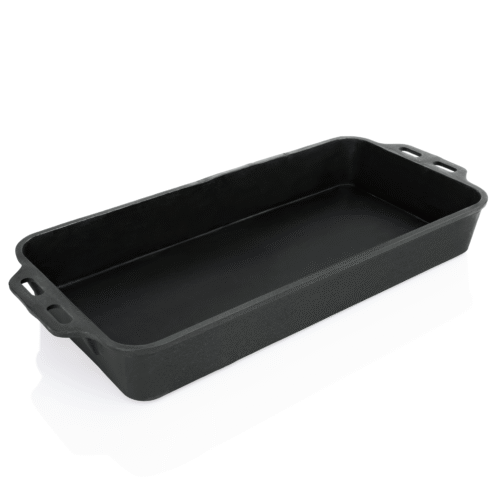 Bräter mit 2 angegossenen Seitengriffen, 71 x 34,5 x 9,5 cm, Gusseisen - 5055730 - 5055730