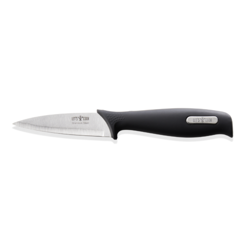 Schälmesser LET´S COOK Knife, 19 cm, Edelstahl, Gummi - 6831087 - 6831087