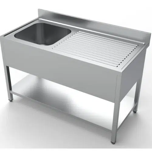 700 Spültafel Bodemschap 1 Links 1400 CombiSteel 7333.0840