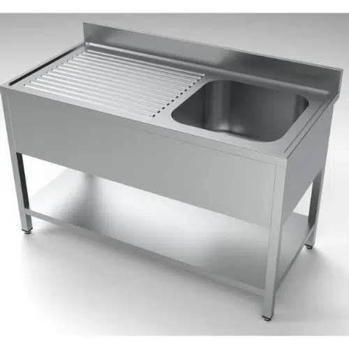 700 Spültafel Bodemschap 1 Rechts 1400 CombiSteel 7333.0845