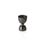 Jigger Rim Bell NOCTURN, Ø 5 cm, Höhe 8 cm, gun metal, Chromnickelstahl 18/8 - 8312000 - 8312000