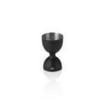 Jigger Rim Bell NOCTURN, Ø 5 cm, Höhe 8 cm, schwarz matt, Chromnickelstahl 18/8 - 8312100 - 8312100