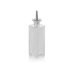 Bitterflasche NOCTURN, 0,23 ltr., 5,5 x 5,5 x 17 cm, Glas, Edelstahl - 8341023 - 8341023