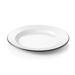 Teller GRACE, flach, Ø 24 cm, Emaille - 9130024 - 9130024