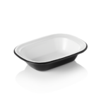 Schale GRACE, 18 x 13,5 x 4 cm, 350 ml, Emaille - 9134018 - 9134018