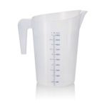 Messbecher, Ø 22,5 cm, 5 ltr., mit 100 ml Skalierung, Polypropylen - 9307500 - 9307500