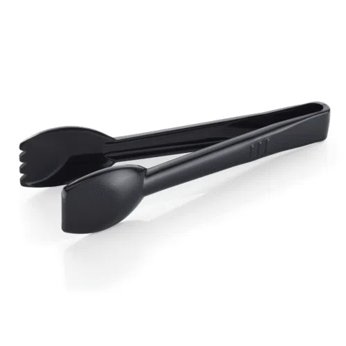 Salatzange Set, 23 cm, schwarz, Set á 6 Stück, Polycarbonat - 9436231 - 9436231