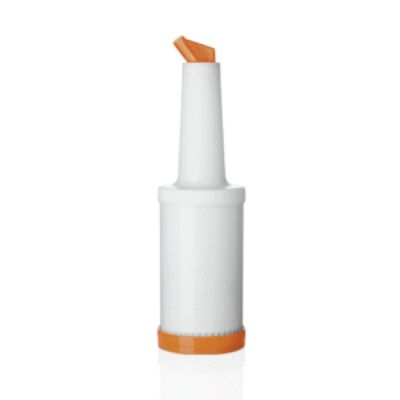 Dosier- und Vorratsflasche SPEED BOTTLE - 0.85 ltr. - Orange - Ø 9 cm - Polypropylen - 9994004 - 9994004