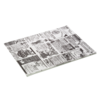 Burgerpapier Times White Set WRAP & GO, 28 x 34 cm, Set á 1000 Stück, Fettpapier - 9995034 - 9995034