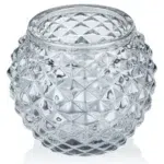 Ball Smoke Grey YUYU - Ø 7,5 cm - Höhe 6 cm - Glas - 4116107