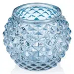 Ball Steel Blue YUYU - Ø 7,5 cm - Höhe 6 cm - Glas - 4116007