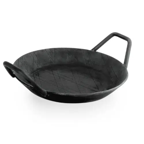 Brat-Servierpfanne IRON PAN 22, mit 2 Seitengriffen, Ø 24 cm, Eisen - 2258240