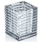 Cube Smoke Grey YUYU - 7,5 x 7,5 x 9,5 cm - Glas - 4114107